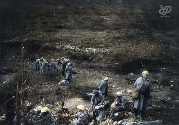 Vintage World War I Photos Look Stunning In Color (23 pics)