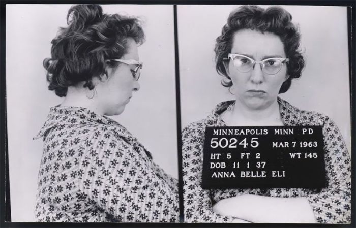 Old School Mugshots Of American Criminals (19 pics)