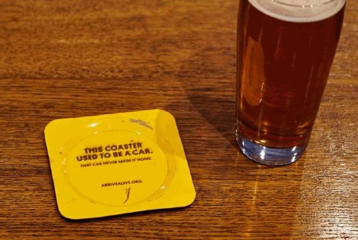 This Bar Turns Cars Into Coasters (4 pics)