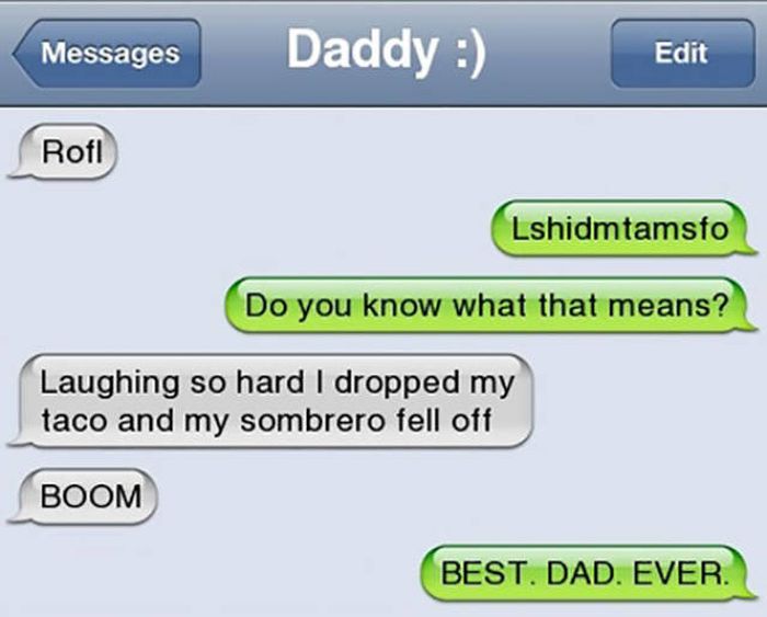 Proof That Dads Are Brilliant At Texting (40 pics)
