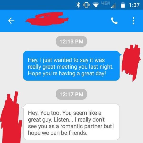 This Post-Date Conversation Went Downhill Quick (7 pics)