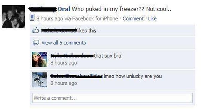 Drunk Facebook Status Updates You're Glad You Didn't Post (23 pics)