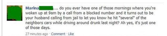 Drunk Facebook Status Updates You're Glad You Didn't Post (23 pics)