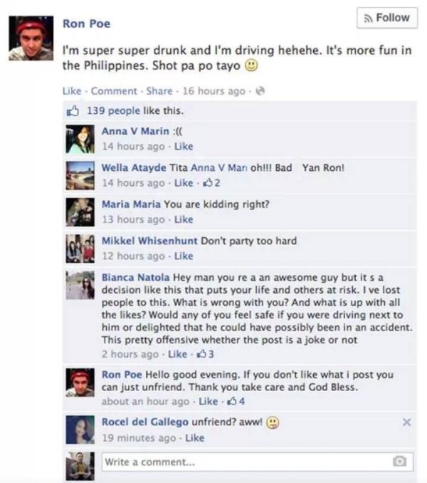 Drunk Facebook Status Updates You're Glad You Didn't Post (23 pics)