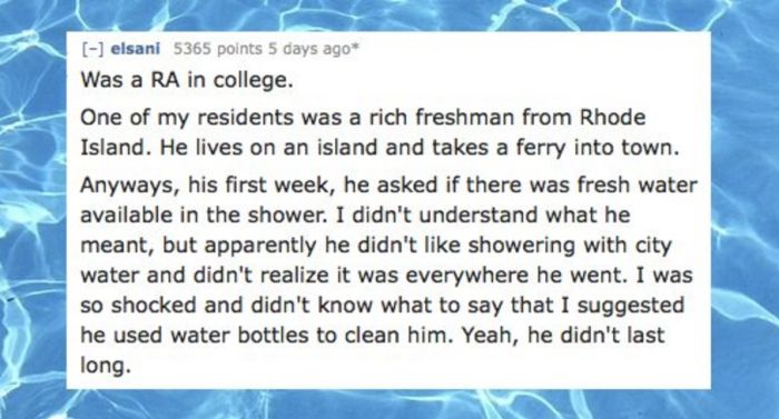 People Share The Most Terrible Cases Of Rich Kid Syndrome (15 pics)