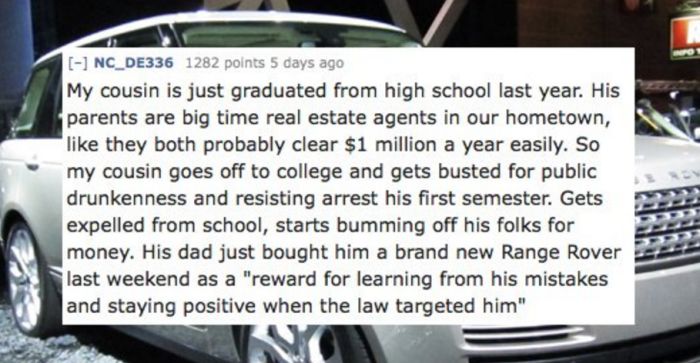 People Share The Most Terrible Cases Of Rich Kid Syndrome (15 pics)