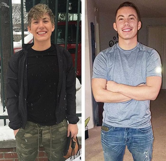 Transgender Musician Shares Stunning Images Of His Transformation (7 pics)