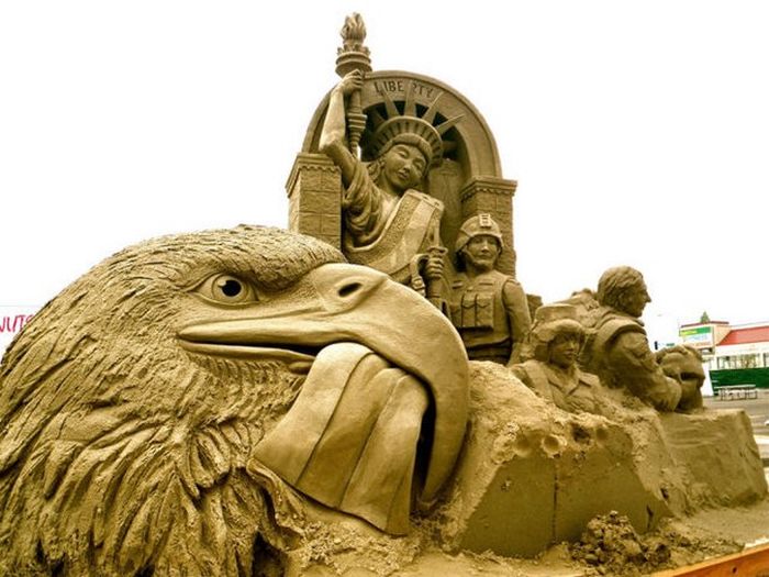 Beautiful Sand Sculptures (27 pics)