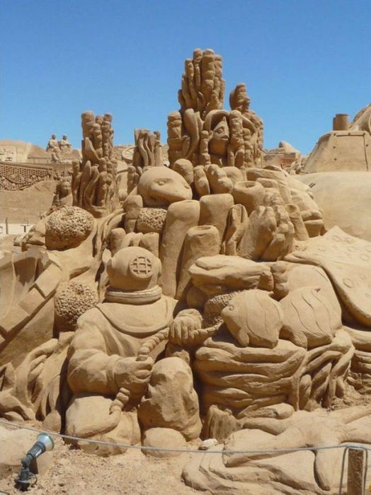 Beautiful Sand Sculptures (27 pics)