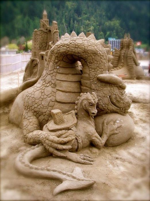 Beautiful Sand Sculptures (27 pics)