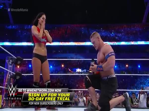 John Cena Proposes To Nikki Bella