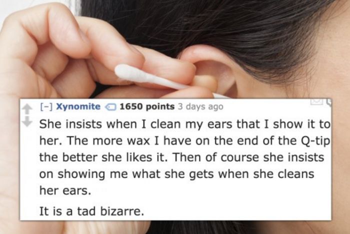 Gross People Admit Strange Things They Do With Their Significant Other (14 pics)