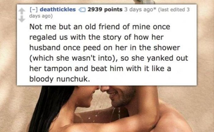 Gross People Admit Strange Things They Do With Their Significant Other (14 pics)
