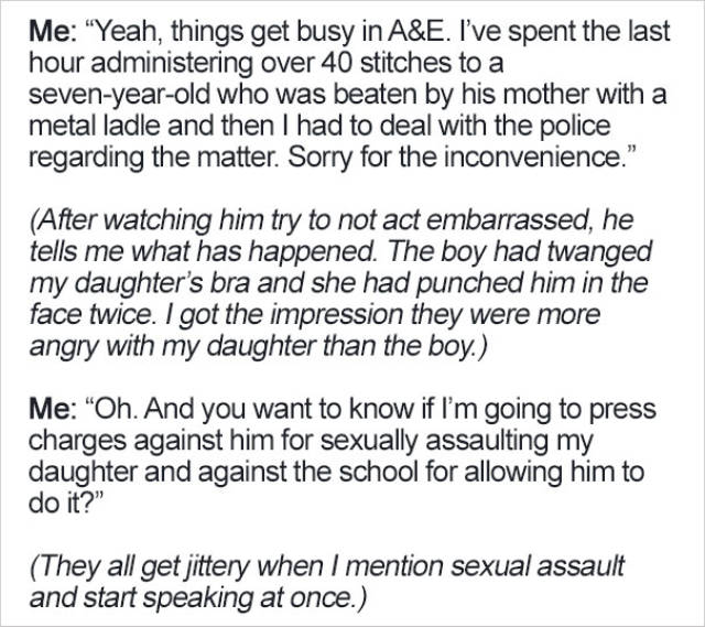 Mother Defends Her Daughter After Incident At School (8 pics)