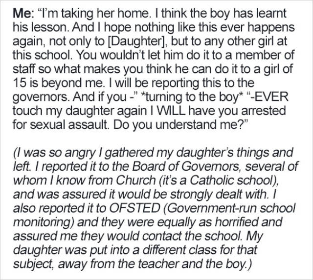 Mother Defends Her Daughter After Incident At School (8 pics)