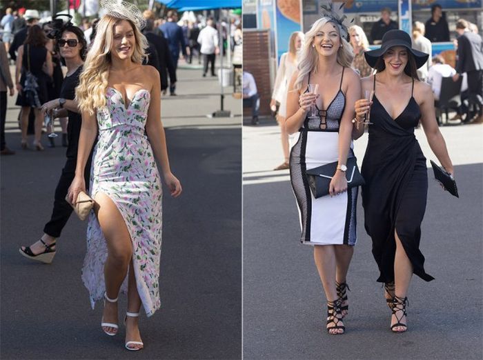 Classy Ladies Party At The Australian Derby (13 pics)