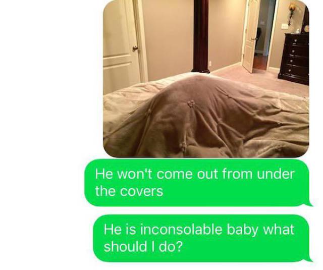 Husband Uses His Son To Pull Epic Prank On Wife (13 pics)