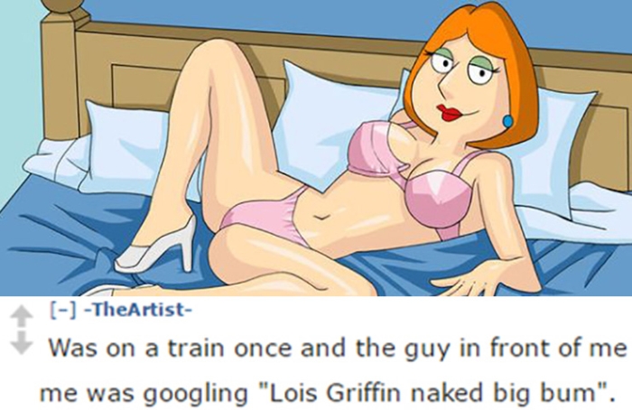 People Reveal The Most Bizarre Things They've Seen Over Someone's Shoulder (12 pics)