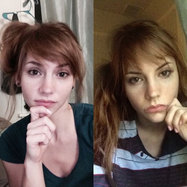 Pictures Of People Before And After A Night Out (7 pics)