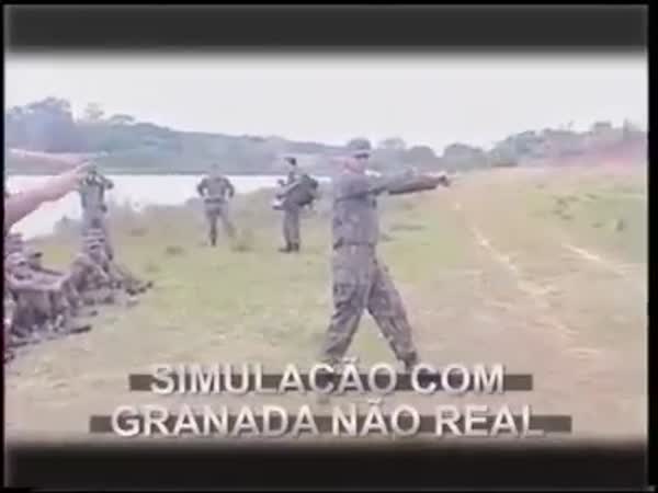 Prank With A Grenade