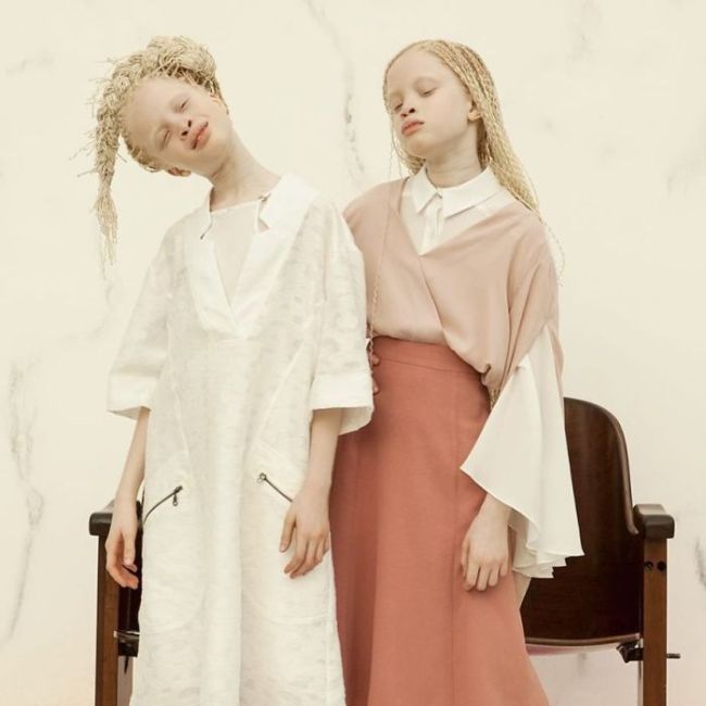 Brazilian Albino Twins From Are Taking The Fashion Industry By Storm (11 pics)