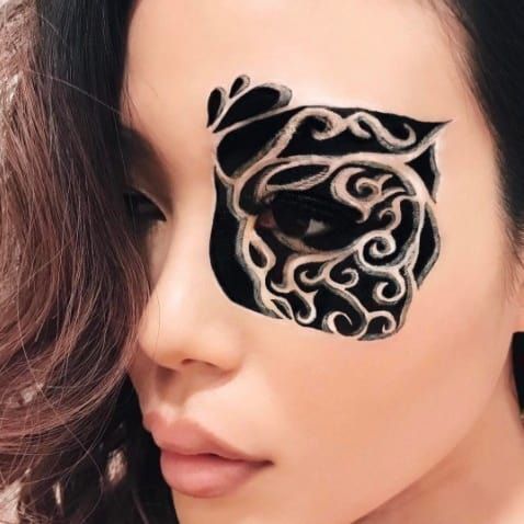 Mind-Blowing Optical Illusions Brought To Life Using Makeup (14 pics)