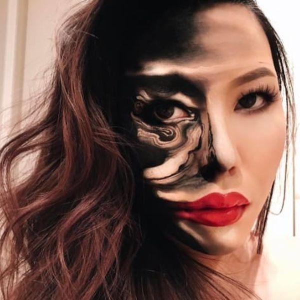 Mind-Blowing Optical Illusions Brought To Life Using Makeup (14 pics)