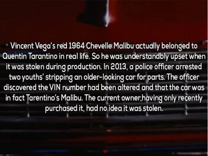 Facts That Prove Pulp Fiction Is One Of The Coolest Movies Ever (19 pics)