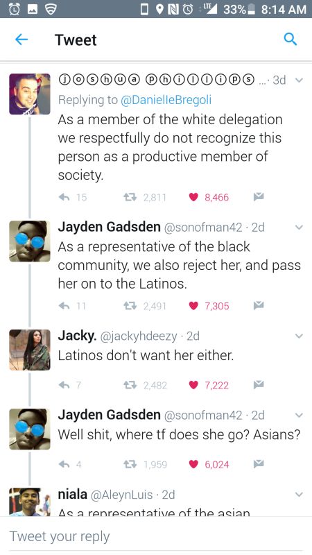 Cash Me Ousside Girl Gets Owned On Twitter (3 pics)