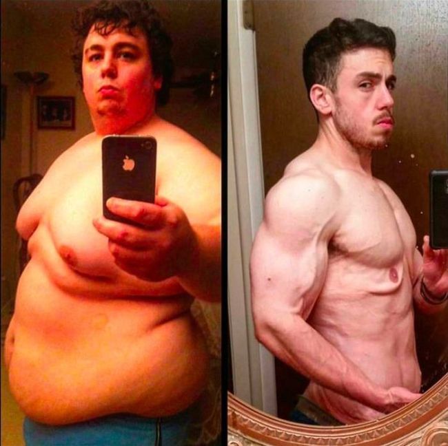 You Won't Believe How Much Weight This Guy Lost (12 pics)