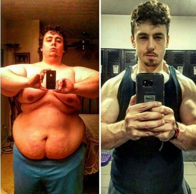 You Won't Believe How Much Weight This Guy Lost (12 pics)