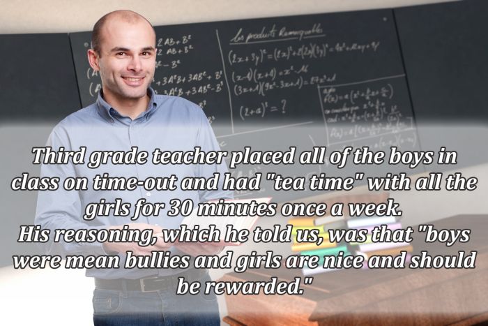 People Describe The Most Ridiculous Things Teachers Did or Said (19 pics)