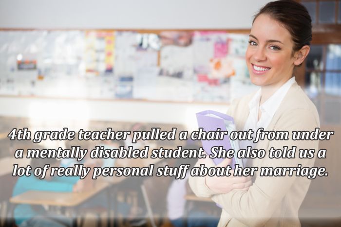 People Describe The Most Ridiculous Things Teachers Did or Said (19 pics)