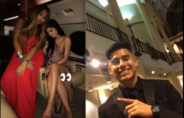 Guy Takes Kylie Jenner To Prom After Getting Rejected (10 pics)