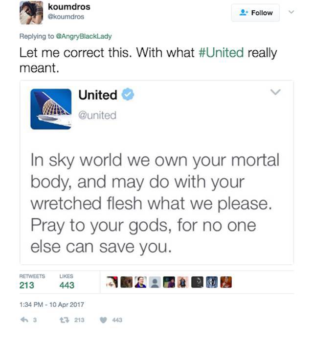 The Internet Owned United Airlines After They Forcefully Removed A Passenger (17 pics)