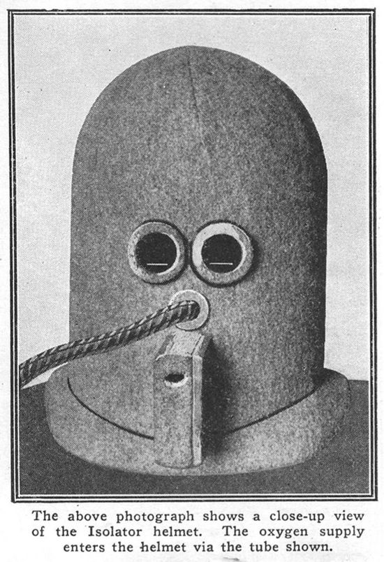 Crazy Anti-Distraction Helmet From 1925 That's Still Relevant Today (5 pics)