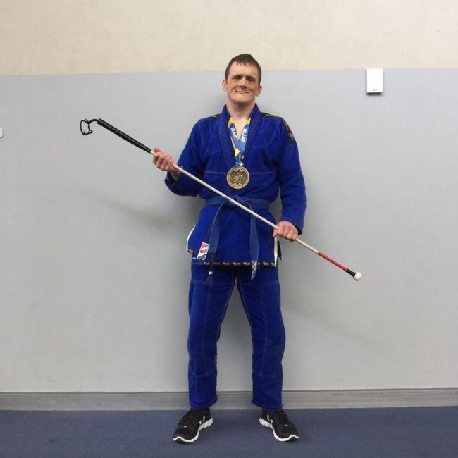 This Blind Wrestler Is Fighting For His Shot At Greatness (8 pics)