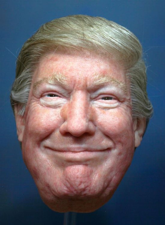 These Donald Trump, Vladimir Putin, And Kim Jong-Un Masks Are Creepy (9 pics)