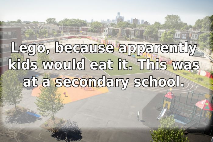 People Reveal Ridiculous Things That Got Banned At Their School (20 pics)