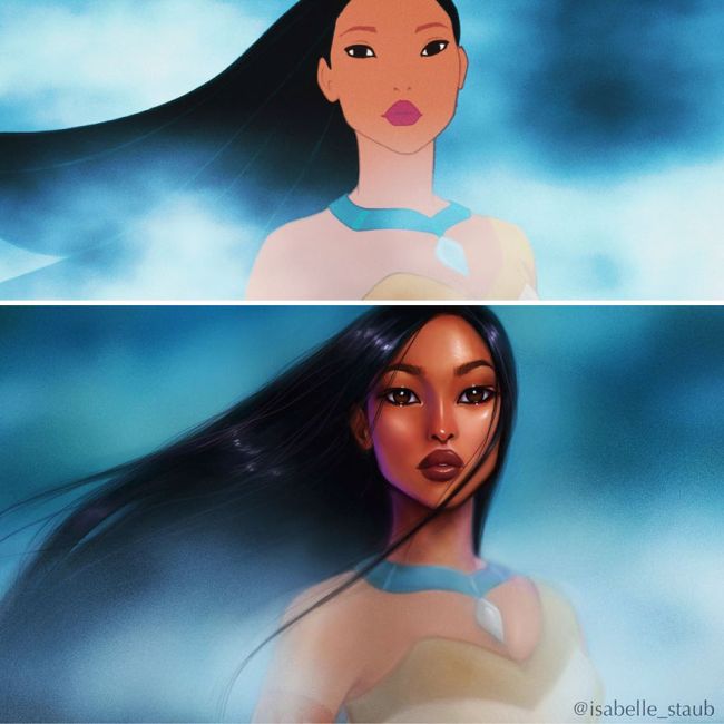 What Disney Princesses Would Look Like If They Were Realistic (7 pics)