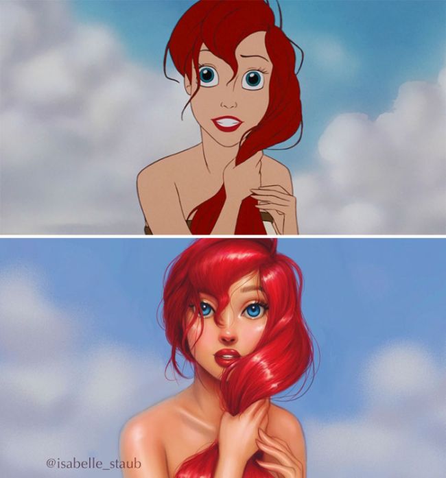 What Disney Princesses Would Look Like If They Were Realistic (7 pics)