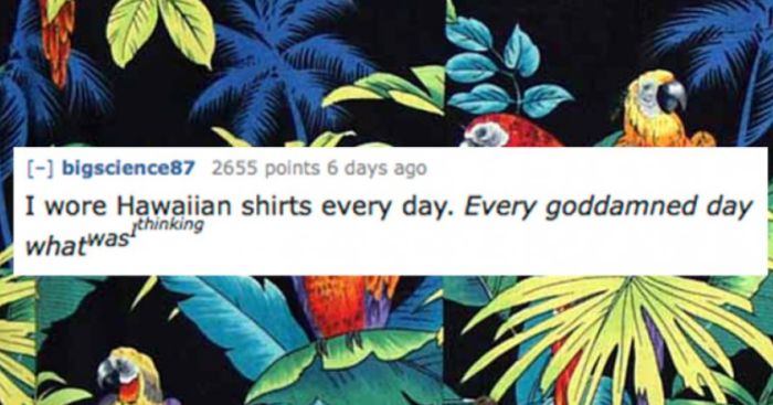 People Share Their Most Cringeworthy Teenage Moments (16 pics)