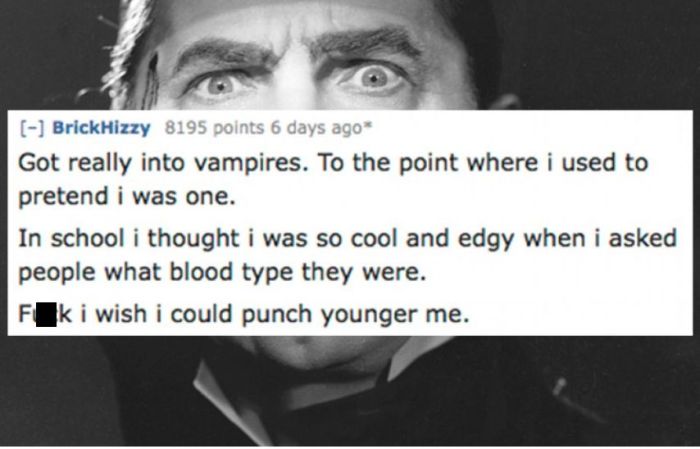 People Share Their Most Cringeworthy Teenage Moments (16 pics)
