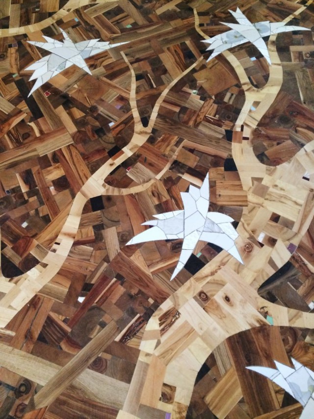 Insane Decorator Creates Stunning Wood Floor (14 pics)