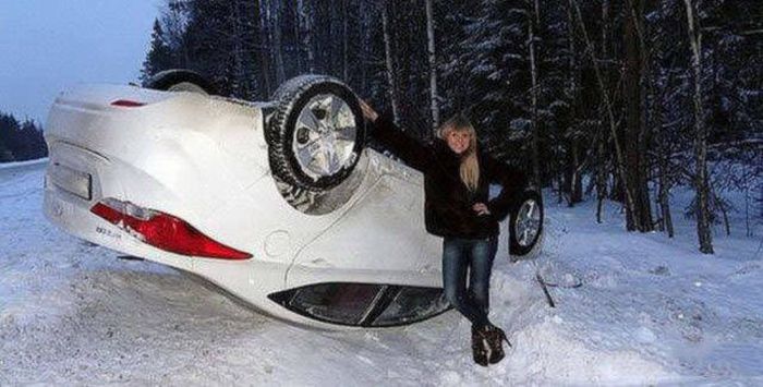 You Should Be Very Afraid When Girls Get Behind The Wheel (44 pics)