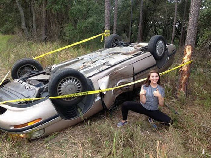 You Should Be Very Afraid When Girls Get Behind The Wheel (44 pics)