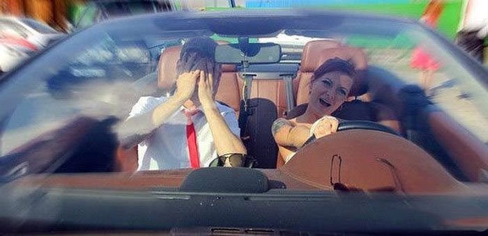 You Should Be Very Afraid When Girls Get Behind The Wheel (44 pics)