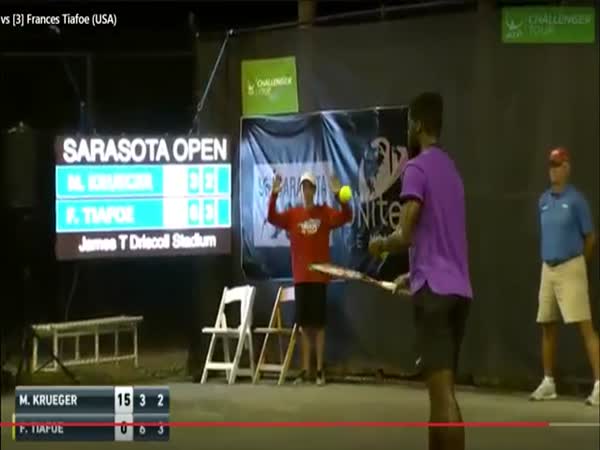 Tiafoe-Krueger Tennis Match Interrupted By Loud Sex