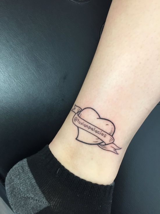 Girl Makes The Mistake Of Letting Her Friend Choose Her First Tattoo (4 pics)