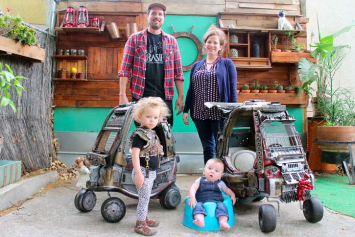 Dad Turns Cars Meant For Kids Into Something Straight Out Of Mad Max (13 pics)